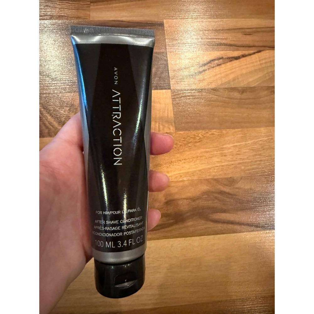 Avon Attraction After Shave Conditioner 100ml 3.4oz Soothing Refreshing NEW